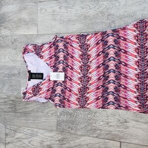 Pink Patterned Summer Dress
